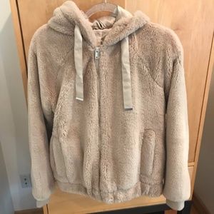 Faux Fur Blond Altard State Coat Small